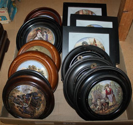 Collection of pot lids